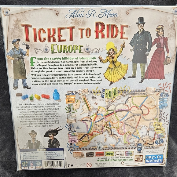 Ticket to Ride Europe - Picture 2 of 3
